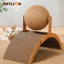 ARTLION Cat Scratching Ball, Cat Scratching Board, Cat Toy Ball, Cat Toy with Ball, Suitable for Cats and Dogs, Dog Toy