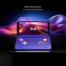 Retroid Pocket Flip 2 Retro Handheld Game Console Video Game Console 5.5Inch AMOLED Touch Screen SD865 8G+128G Android13 PSP PS2