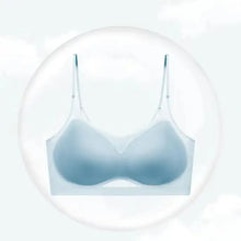 Push Up Bra for Small Chest 8cm Lift Wireless Bralette Seamless Ice Silk Comfort Full Coverage for Women