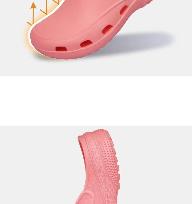 Medical Scrub Clogs Nurse Garden Shoes Arch Support House Slippers Sandals Breathable Slip On Indoor Outdoor Doctor Clogs X03