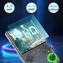 R36 Ultra 2025 Open Source R36S Video Game Console Linux System 4.0 Inch IPS Screen  Portable Pocket Video Player 64G best Games