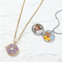 Haiyufly Personalized Photo Locket Necklace for Women Cat Pet Heart Pendant Copper Alloy Jewelry Choker Chain Memorial Gift