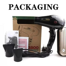 Household 2100W High-Power Hair Dryer with Negative Ions Hot & Cold Air High Airflow 3-Speed Adjustment for Stylish Styling