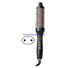K1AD Multi Function Hair Brush For Straightening And Curling Volumizing Dry Or Wet Hair ABS Material Lightweight Design