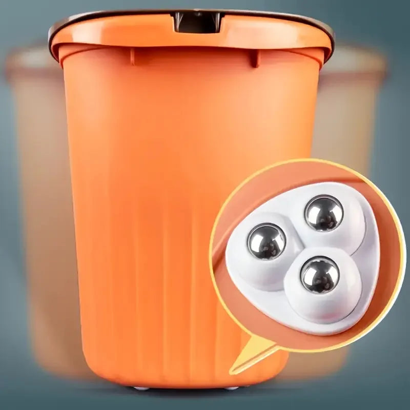 6pcs Adhesive Wheels w/ Stainless Bearings - 360° Rotating Casters for Kitchen & DIY (Easy Install, Compact & Sturdy)