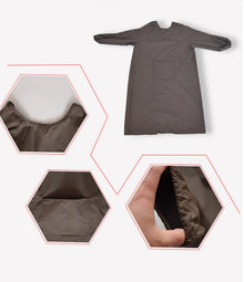 Lab Coats Waterproof Jacket Longsleeve Grease Proofing Scrub Uniform For Woman Man