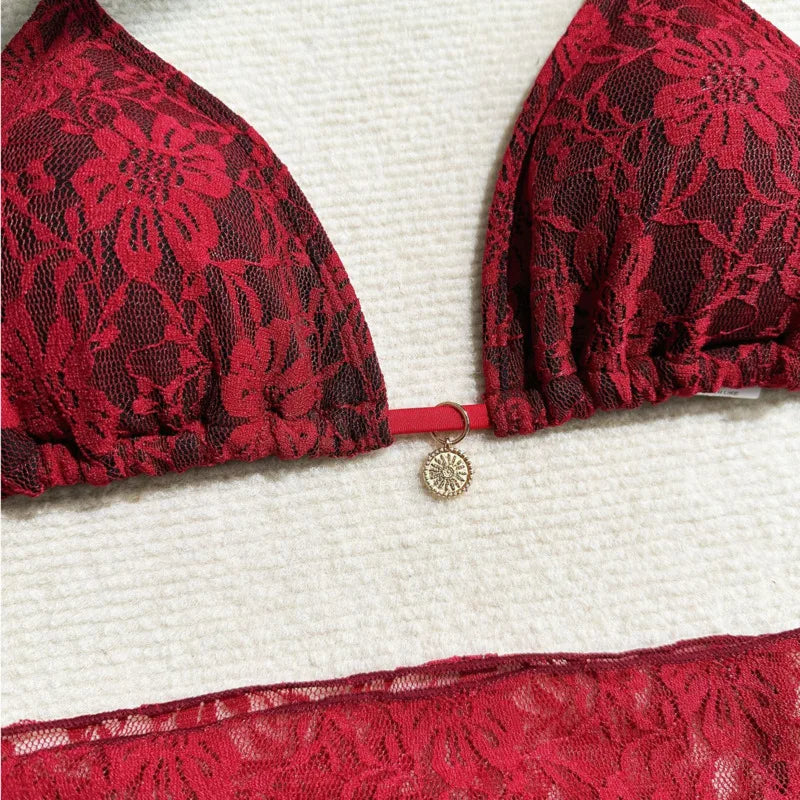 Brazilian Three Piece Bikini Set Women Swimwear Bathing Suit