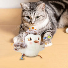 Flapping Wings Sparrow Toys Rechargeable Simulated Chirping Bird Cat Toy Bird Chirping Cat Toy for Indoor Cats