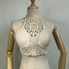 Crop Tops Retro Wild Hollow Perspective Tassel Sexy