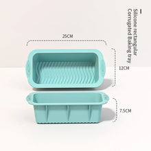 Silicone Cake Pan High Temperature Resistant Baking Mold Nonstick Jelly Cake Tray Reusable Pastry Mold Kitchen Baking Tools