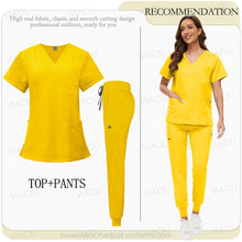 Hospital Surgical Uniform Medical Scrub Set Doctor Nurse Clothes Nursing Accessories Dental Clinic Beauty Salon Workwear Lab Set