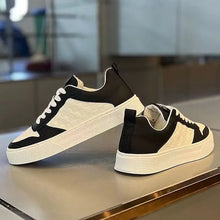 New casual white faux leather sneakers men's laced up trainers male vulcanized sneaker man concise sport shoes new green tenis