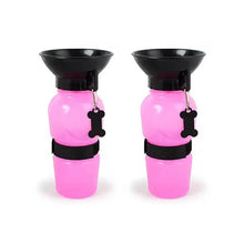 500ml Outdoor Squeeze Portable Pet Dog Water Bottle Large and Small Dog Travel Drinking Cup Supplies Suitable for Dogs and Cats