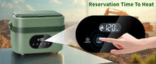 Gison Wireless Electric lunch box 1.5L Capacity 60W Smart Warm lunch box 18000mAh Battery Rechargeable Fast Heating lunch box