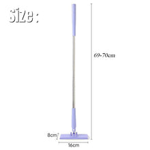Hands-Free Mini Cleaning Mop for Floor/Window 360°Rotation Mop Wet and Dry Use Household Kitchen Cleaning Tool