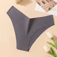 Sexy V-type Waist Women's Seamless Panties Low-Waist Tight-fitting Woman Panties Solid Simply Clothing Ladies Underpants M-XXL