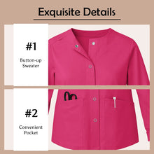 Women Men's Coat Medical Surgical Work Jacket Hospital Uniform Dentist Clinic Outwear Pharmacy Pet Shop Work  Nurse Uniform