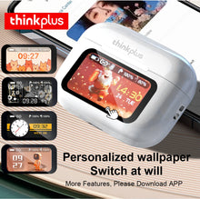 Original Thinkplus Wireless Bluetooth Earphones ANC Noise Reduction Earbuds HD Mic Call Gamer Headsets LED Touch Screen Control