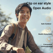 New Bluetooth Earphones Mirror-Style Digital Display Soft Silicone Ear Clip Wireless Headphone HD Noise Reduction Sports Headset
