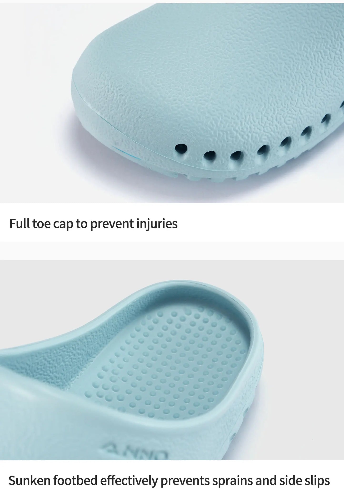 ANNO Soft Nurses Medical Shoes Anti-slip Protective Clogs Operating Room Lab Slippers Chef Work Flat Clog Hospital Foot Wear