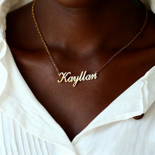 Custom Name Necklaces For Women Men Stainless Steel Customized Pendant Necklace Personalized Neck Chain Jewelry Birthday Gift