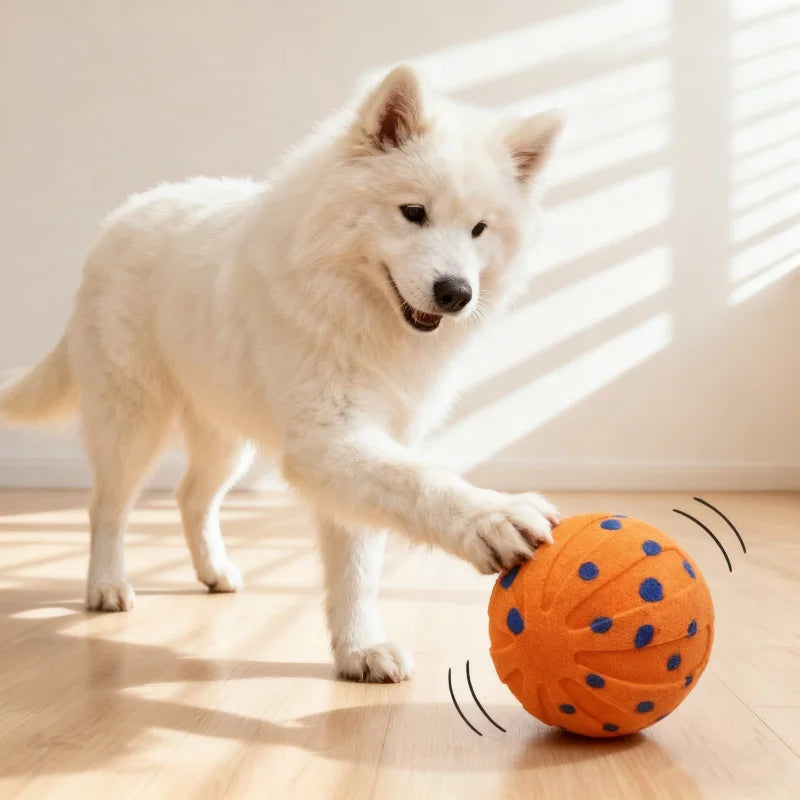 Pet Smart Dog Toy Ball ETPU Popcorn Jumping Dog Toy Ball Has Multiple Functions Such As Bouncing And Spinning