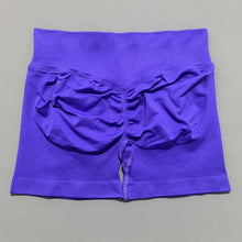 HISTELLO Women Sports Impact Shorts Seamless Low Waist Scrunch Bum Butt Lifting Stretch Gym Yoga Workout Fitness Short Leggings