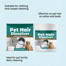100g Pet Hair Dissolver Laundry Cleaner Washing Machine Hair Remover Detergent Additive Multipurpose Laundry Dog Hair Catch
