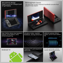 Anbernic RG DS Flip Handheld Game Console 4" IPS Dual Screen Android 14 4000mAh Gaming Player Supports AI RixelHK Wifi Streaming