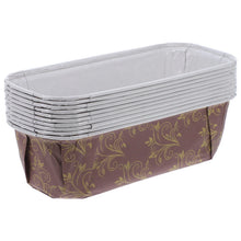 10 Pcs Cake Cup Baking Pans Loaf Parchment Liners Panettone Paper Mold Toaster Oven Bakeable