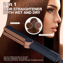 Multi Styler 2in1 LCD Display Hair Dryer Wet and Dry Hair Straightener Ion Portable Air Styling Hair Straighten