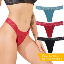 1Pcs Menstrual Briefs For Women Period Cycle Underwear Viscose Bamboo Cotton Panties 4-Layer Absorbent Leakproof Lady Lingerie