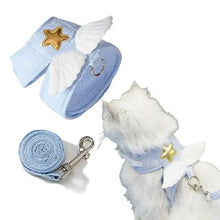 Angel Wing Vest Harness Leash Cat Dog Pet Supplies Personalized Necklace Accessories Harness Leash 4 Season