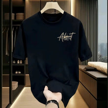T-shirts en coton pour hommes, 5XL, t-shirt blanc pour hommes, tenue d'été décontractée, t-shirts tendance avec imprimé papillon, vêtements pour hommes noirs