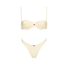 Plaid Print 2026 Sexy Women Swimsuit Swimwear Female Thong Bikini Set Biquini Bathing Suit Print Swimming Suits Beachwear