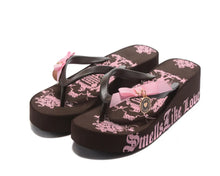 Juicy Lovers Brand Summer Women Slippers Wedges Flat Casual Beach Slipper Sandals Outside Sportswear Women's Flip Flops White