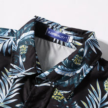Men's Summer Short Sleeve Printed Shirt Thin Beach Shirt Men's Clothing Turtle Neck Polo  Shirt for Men Casual Top