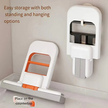 2/8pcs Self-Squeezing Desktop Mops Handheld Sponge Mop for Home Bathroom Kitchen Foldable Tabletop Scrubber Mini Cleaning Tools