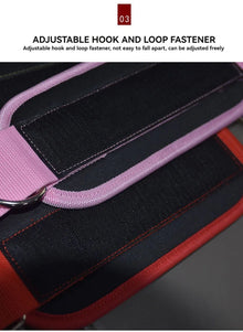 LOOGDEEL Ankle Resistance Strap With Cuffs Hip Lifting Band Exercise Yoga Ankle Strap Set Women Men Leg Support D-Ring Support