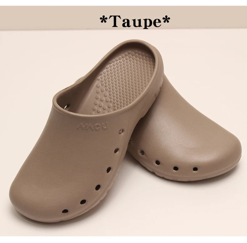 Doctor Scrub Clogs Light Nurse Slippers Medical Shoes Non-slip Dentist Surgical Shoes Soft Pet Hospital Scrub Clogs X09-05