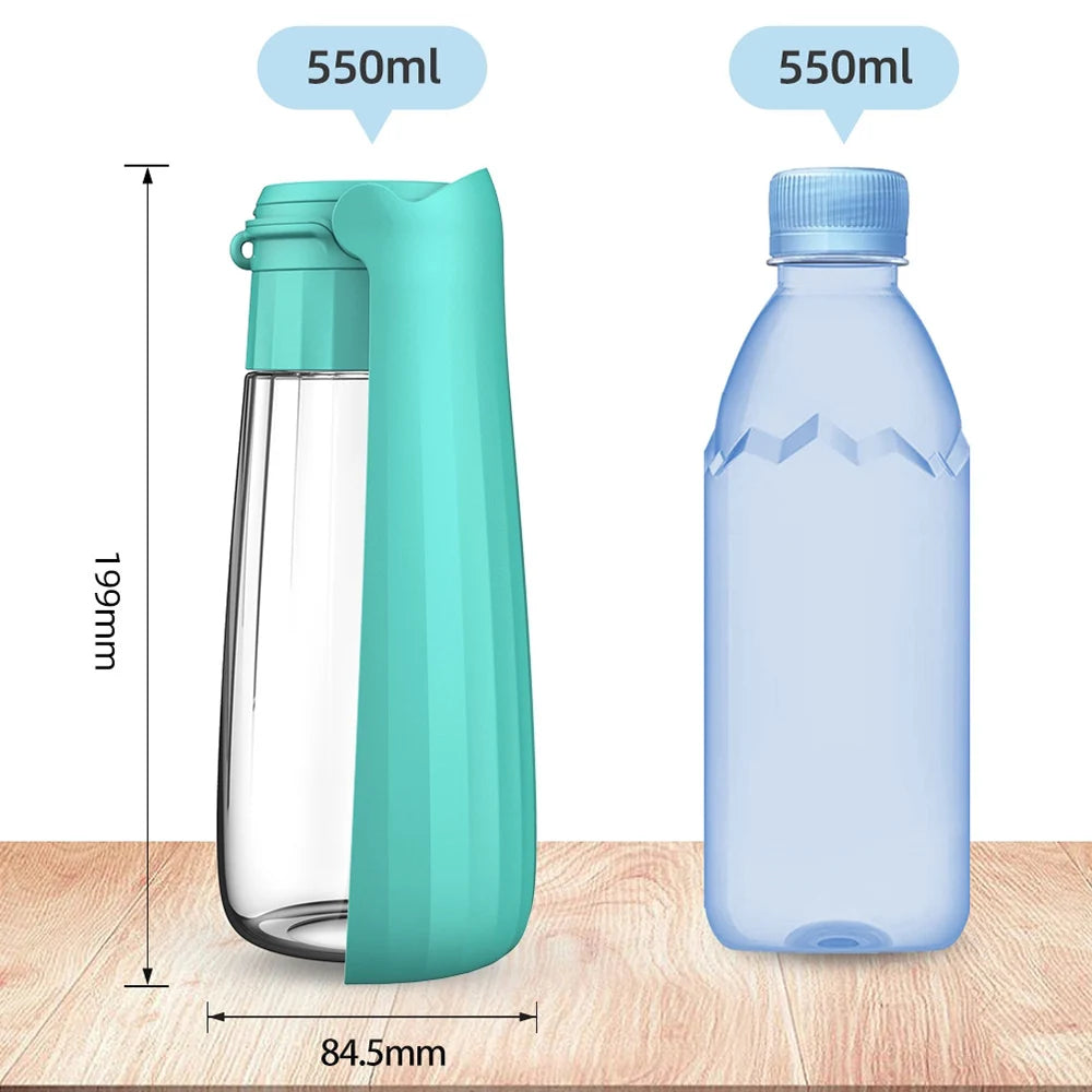 Outdoor Portable Dog Water Bottle For Small Large Dogs Cats Leak Proof High Capacity Pet Drinking Bowl Labrador Beagle Supplies