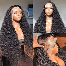 Water Wave 13x4x1 Lace Frontal Synthetic Wig For Women