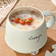 Personal Multifunction Wellness Cup, Ceramic Electric Heating Mug for Milk Tea Soup, Fast Portable Warmer for Travel Breakfast