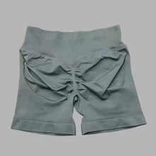 HISTELLO Sports Shorts 4.5" Women Yoga Shorts Seamless Low Waist Scrunch Bum Gym Leggings Workout Stretch Fitness Sports Shorts