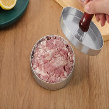 Presse à hamburger pour cuisine domestique, moule à steak haché rond, outil créatif de préparation de petit-déjeuner, en aluminium