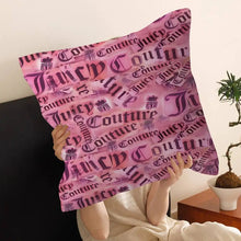 J-Juicy Cool C-Couture Personalized Pillow Dust Cover Bedroom Kids Party Decoration Pillowcase Birthday Children Gift