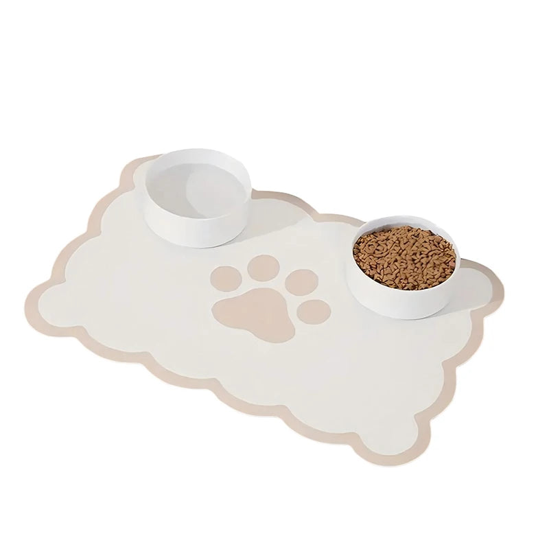 Pet Feeding Mat Absorbent Anti-Slip Dog Bowl Mat Diatomaceous Earth Pet Mats for Water and Food Bowl