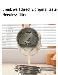 220V 1500ml Soybean Milk Machine 10-leaf Blade Breakfast Machine Electric Juicer Blender Mixer Wall Breaking Machine