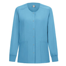 Women Nurse Scrub Jacket Medical Uniform Hospital Dental Clinic Work Wear Outwear for Pharmacy Vet Pet Shop Pharmacy Outwear