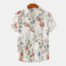 Simple Men'S Shirt 3d Printed Retro Fashion Top Loose Oversized Wear Every Day Casual Short Sleeved Shirt Comfort Men'S Clothing